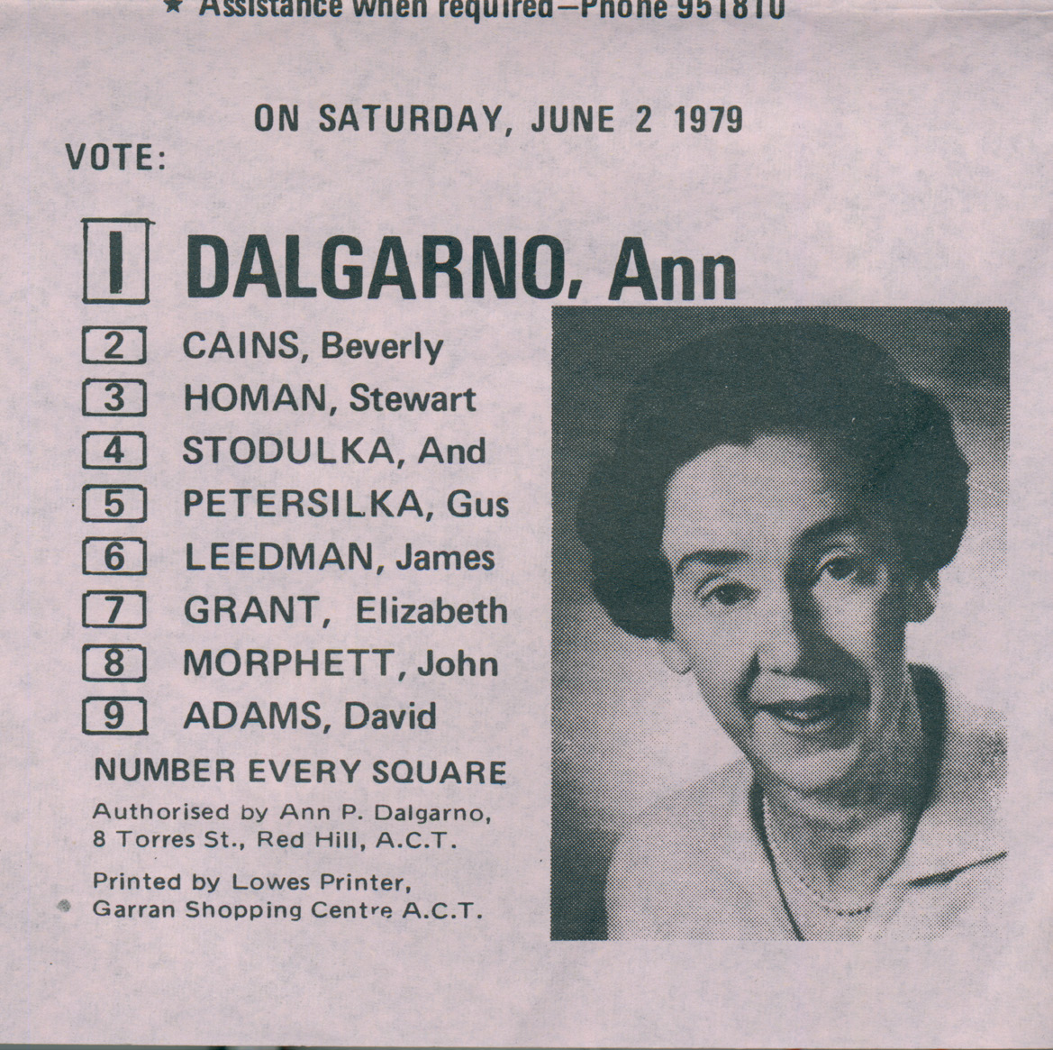 Ann Dalgarno